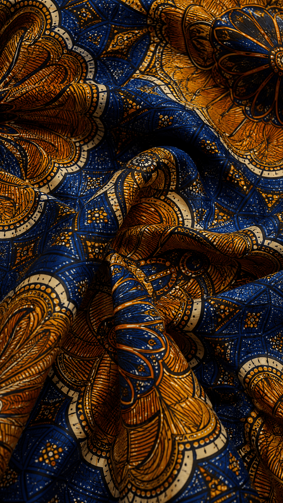 Dulo Attires wax-print lining