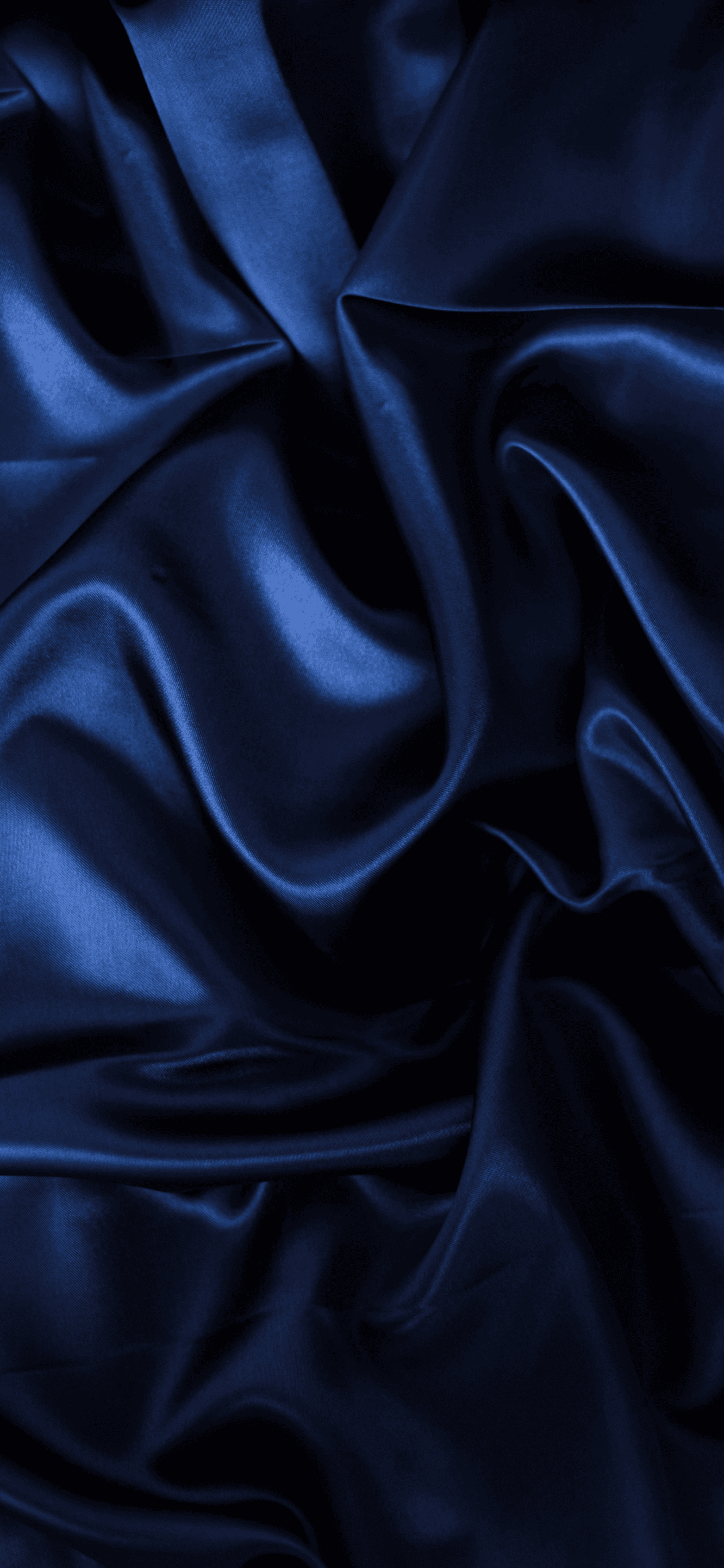 Deep midnight premium silk