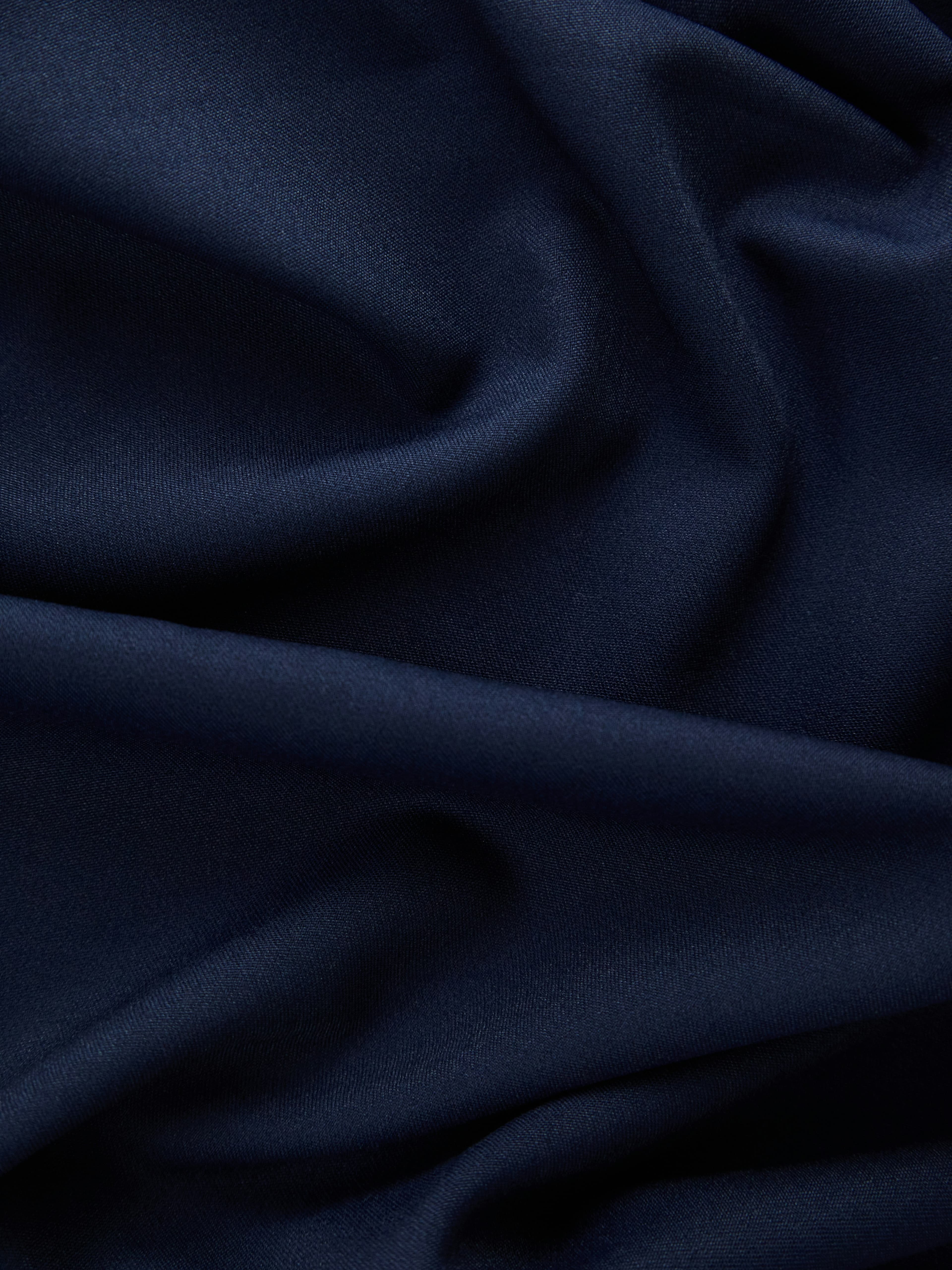 Deep charcoal luxury wool suiting fabric
